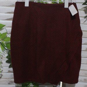 Nwt private gallery wool mini skirt (1017)